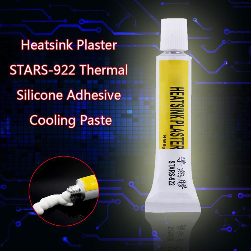 stelle-922 dissipatore di calore intonaco pasta termica adesivo dissipatore di raffreddamento forte composto di colla termica per pasta di grasso termico adesivo Q4F8