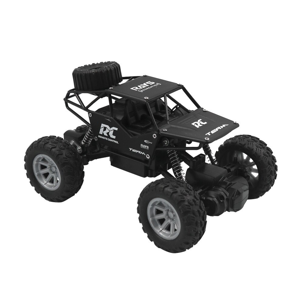 12x20x14cm 1/18 2.4ghz 4wd Gw126 Radio Remote Control Off Road Rc Car Atv Buggy Climbtruck Control Distance 80m Off-road Vehicle: Black
