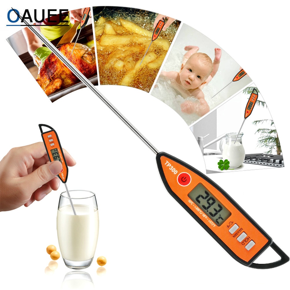 Food Thermometer Digital Kitchen Thermometer For Meat Water Milk Cooking Food Gauge BBQ Electronic Oven Thermometer Kitchen Tool