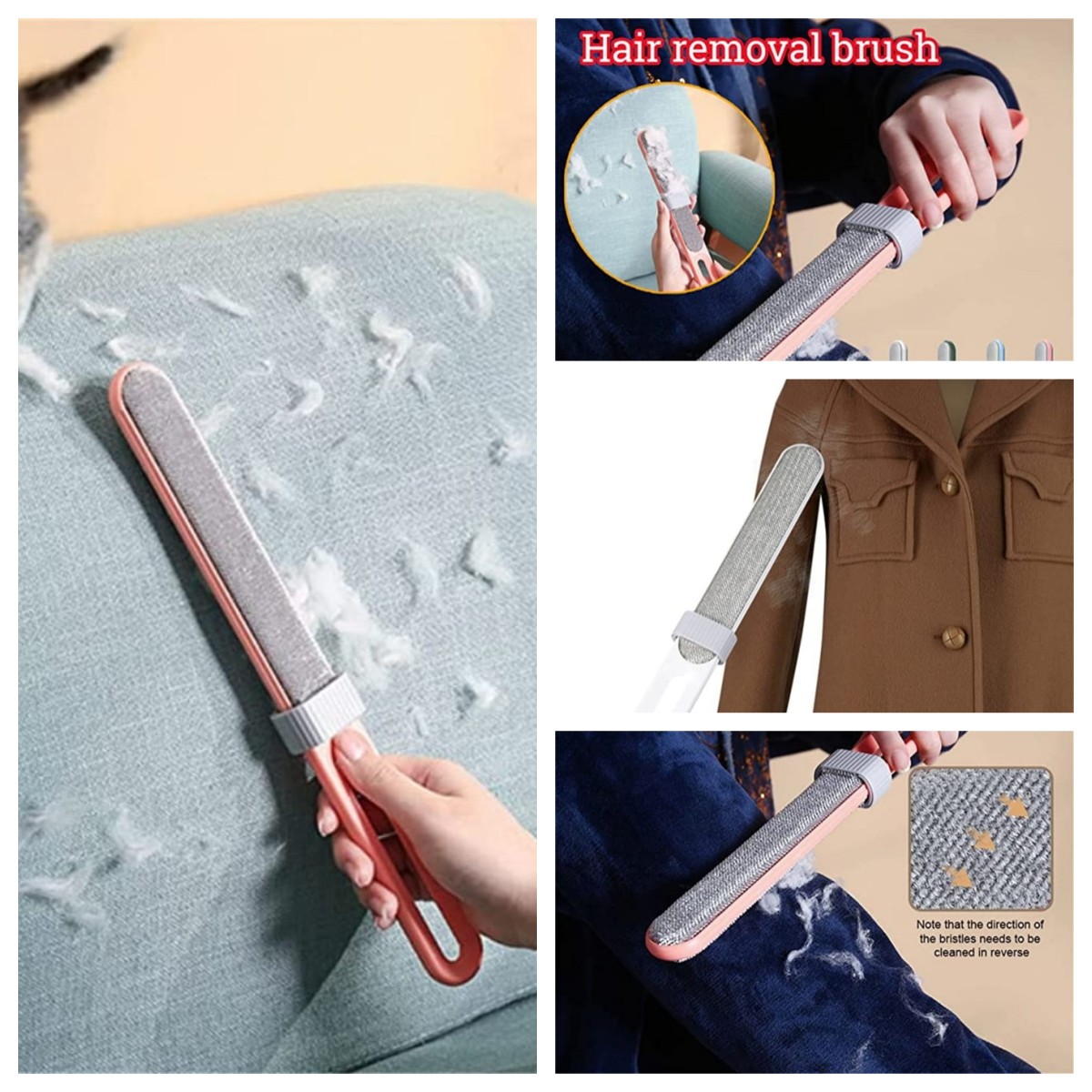 1 PC épilation réutilisable chat fourrure nettoyant animal de compagnie chien chat épilateur peluches rouleau brosse réutilisable chien épilation rouleau