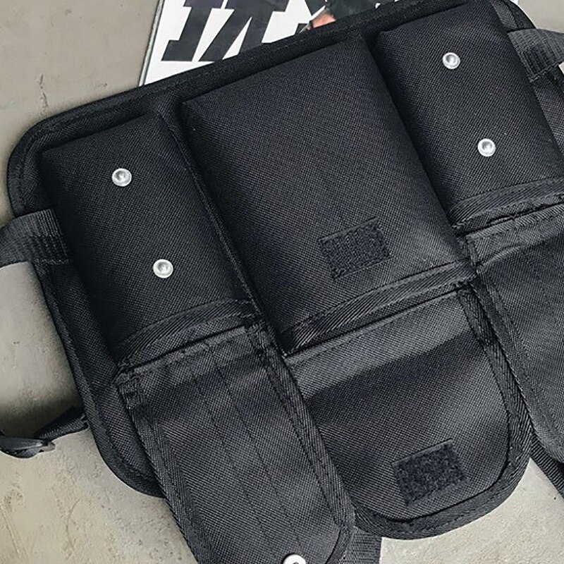 Brust Anlage Taille Tasche Hüfte hüpfen Streetwear Funktionale Brust Tasche Kreuz Schulter Taschen