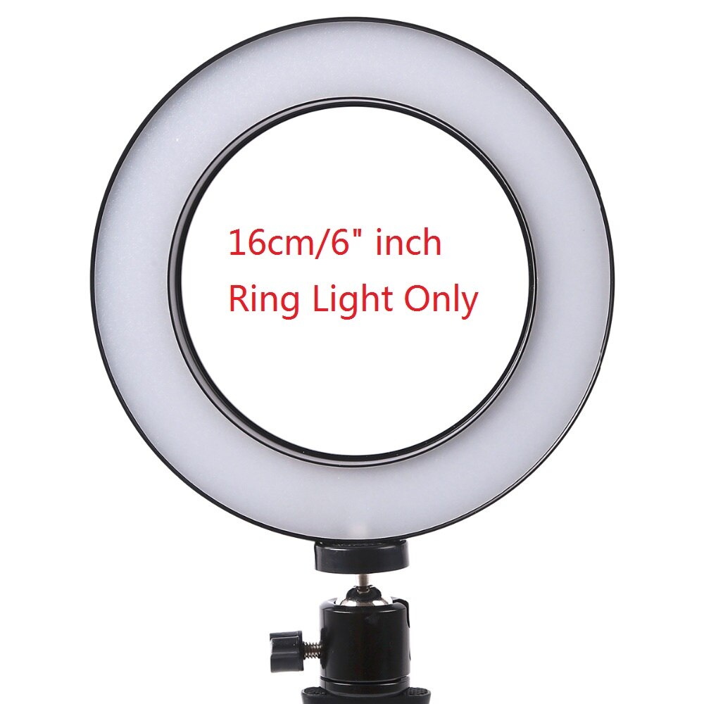 Lightdow Big/Small Dimmable LED Studio Camera Ring Light Phone Video Light Lamp With Tripods Selfie Stick Ring Table Fill Light: Pink