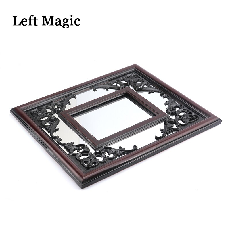 Zijden Sjaals Door Spiegel Goocheltrucs Spiegel Magic Props Gimmick Illusies Professionele Goochelaar Accessoires Mystory Joke