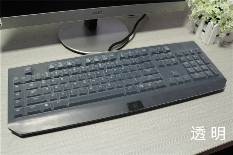 Transparent Clear Silicone Keyboard Cover guard For Razer BlackWidow Ultimate Elite Mechanical Gaming Keyboard