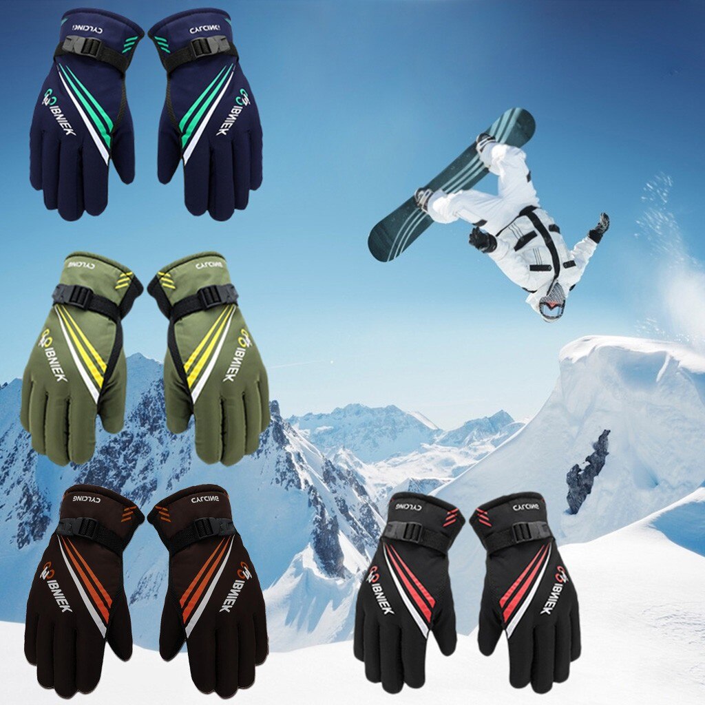 Sagace winter sneeuw handschoenen heren ski handschoenen snowboard handschoenen sneeuwscooter motorrijden winter handschoenen winddicht unisex  a30107