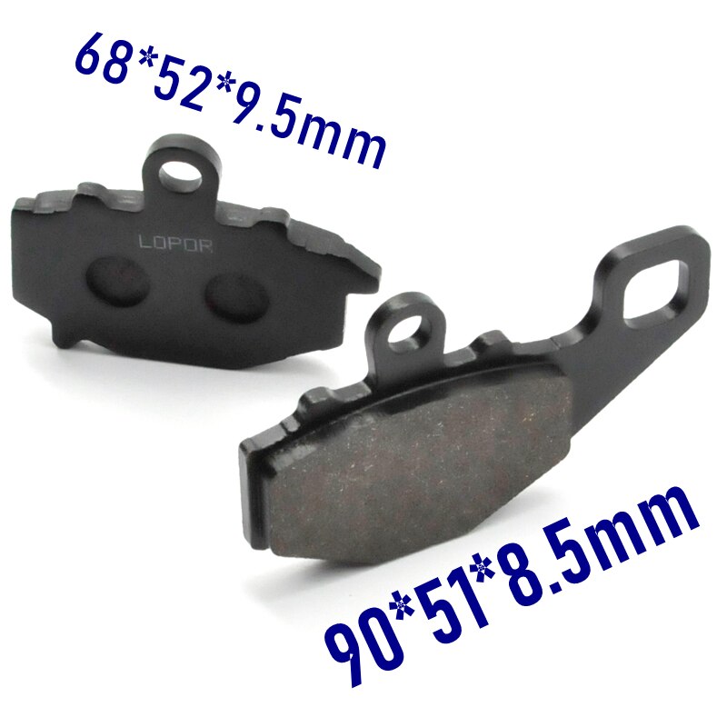 Complete Set Motorcycle Front Rear Brake Pads For Kawasaki ZX6R ZX636 2003-2005 ZX10R ZX1000 2004-2007