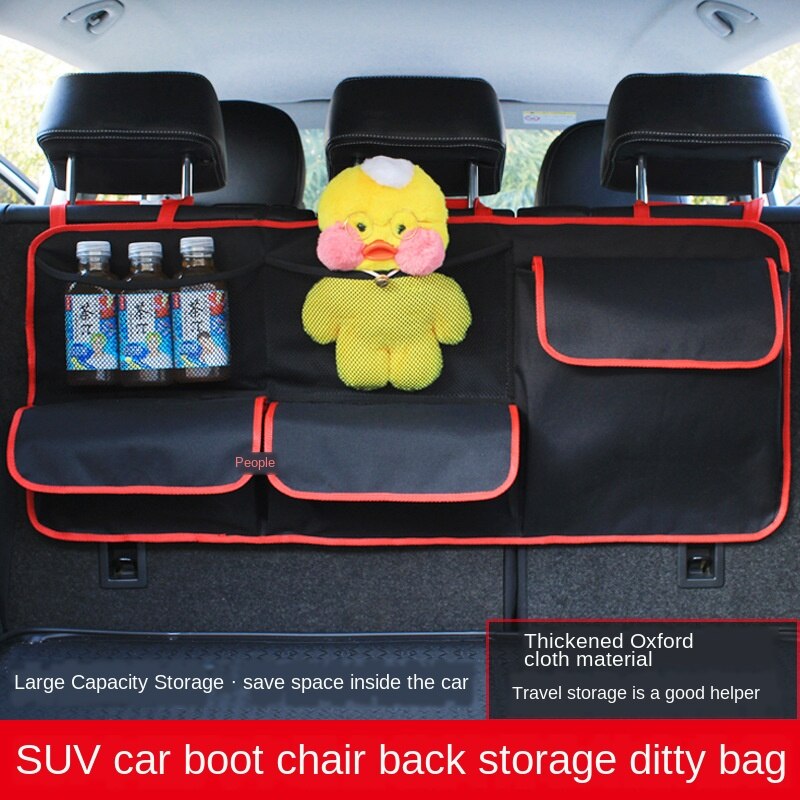 Suv Kofferbak Opbergtas Oxford Doek Opknoping Bag Car Seat Terug Multifunctionele Opbergtas Grote Capaciteit Accessoires levert