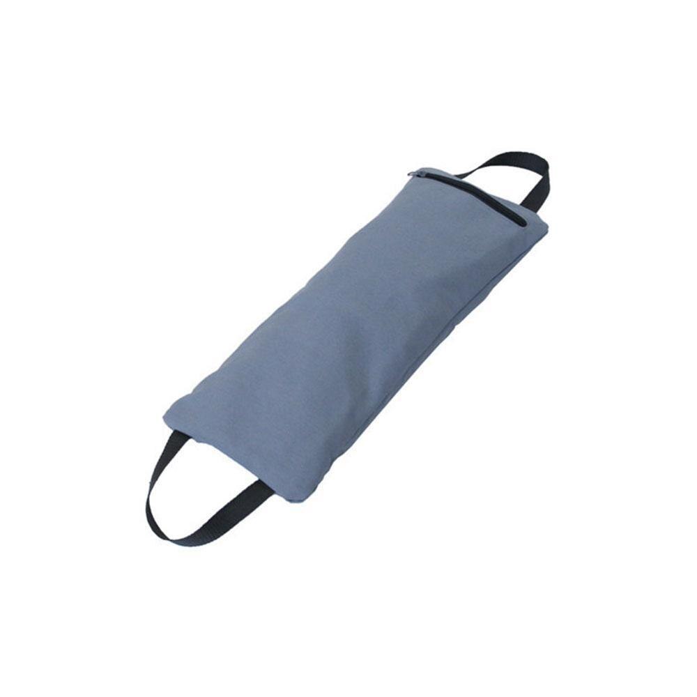 Yoga sac de sable 21x53cm pas de remplissage poids libre sac de sable mince Yoga Fitness bras coup de pied sable jambe sac entraînement poids réglable O2V1: Gris clair