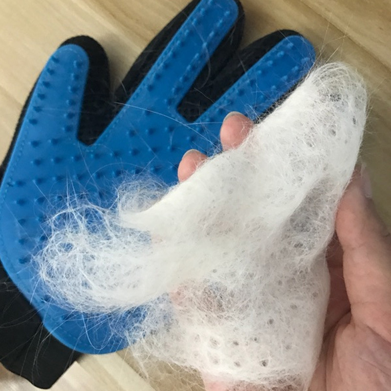 Huisdierhandschoen Kattenverzorgingshandschoen Kattenhaar Deshedding Borstel Handschoenen Hondenkam voor katten Badhaarverwijderaar Schone massageborstel voor dieren