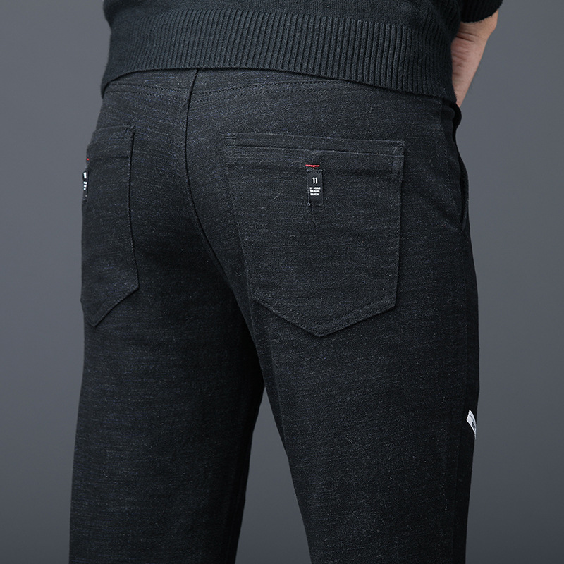 Cotton Summer Light Weight Black Flat Front Pant  - Cheap Priced Dress Slacks For Men On Sale