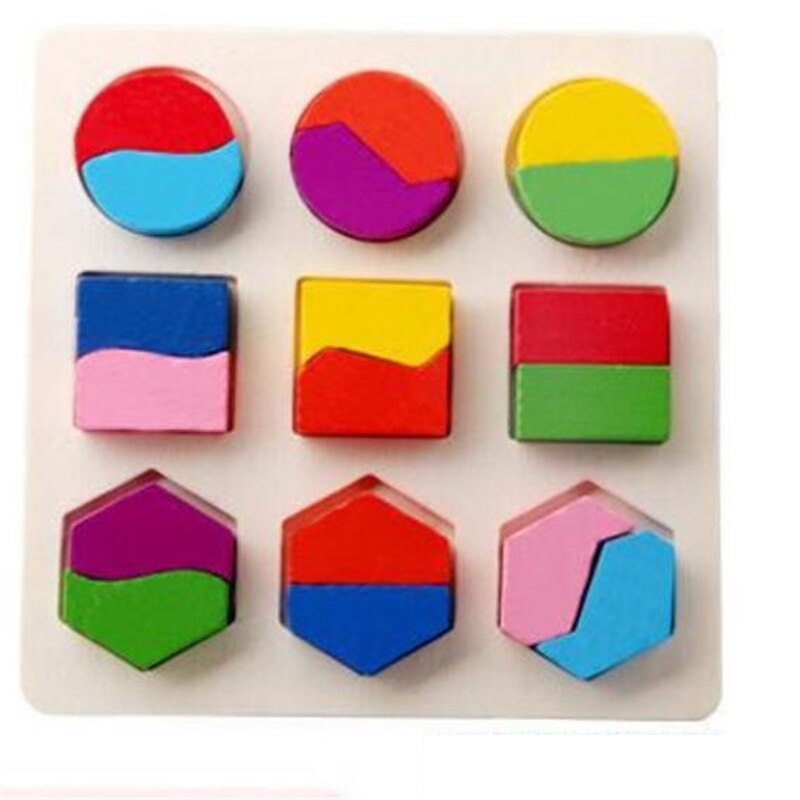 Color Cognition Board Montessori Educational Toys For Children Wooden Toy Jigsaw Kids Early Learning Color Match Game: 78 Type 2