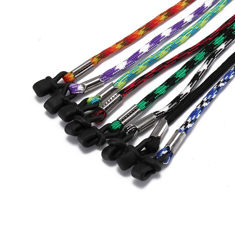 36.5mm brede briller solbriller ledningsstrop i etnisk stil bomuldsbriller lanyard briller halsrem string reb band briller ledning