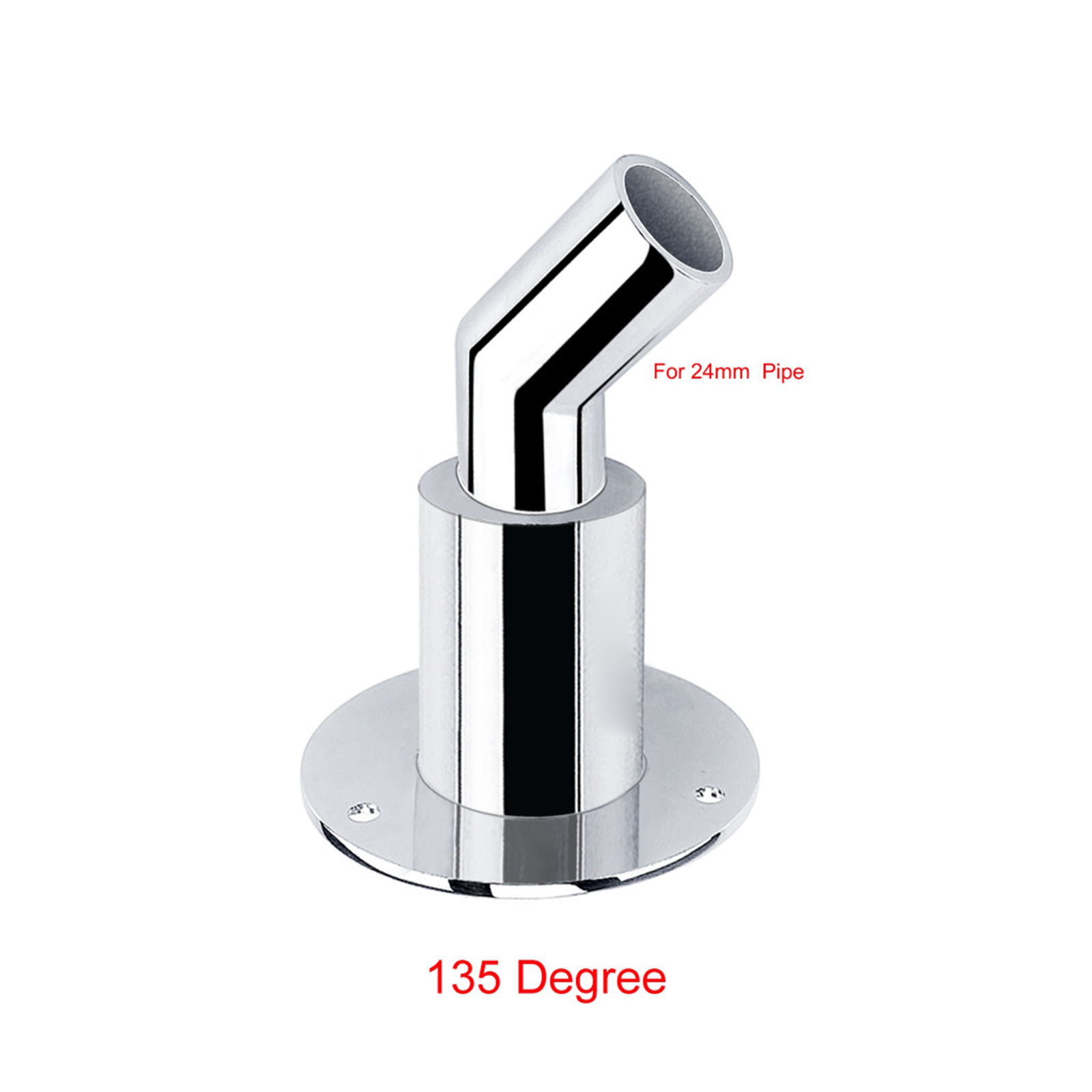 Stainless Steel 316 Thru Hull Exhaust Fitting Tube Pipe Socket Hardware Part of Air Diesel Heater For Boat Truck Accessories: 24mm bend