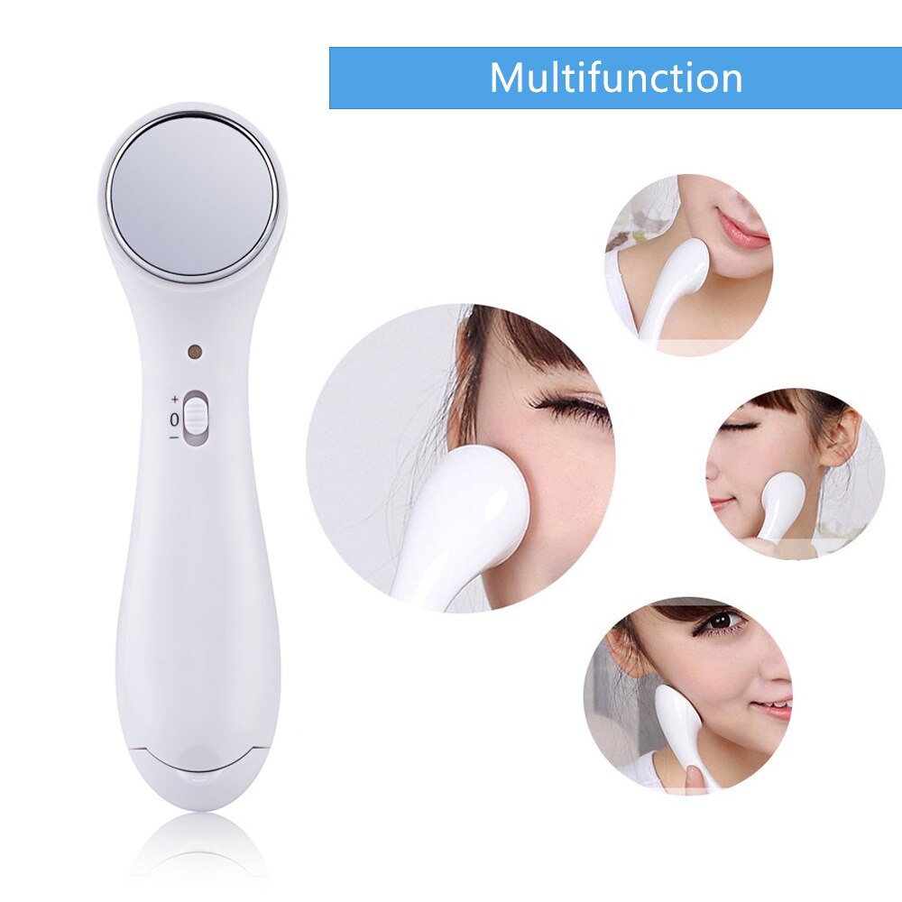 Instrumento de masaje de vibración Facial, iones de Galván negativos, calefacción, importación, dispositivo de belleza Facial