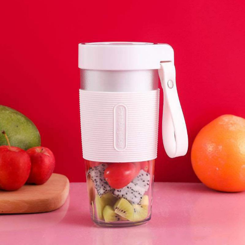 Draagbare Elektrische Juicer Kleine Fruit Cup Voedsel-Blender Processor Mixer 400 Ml Mini Usb Oplaadbare Fruit Elektrische Sap Mengen cup