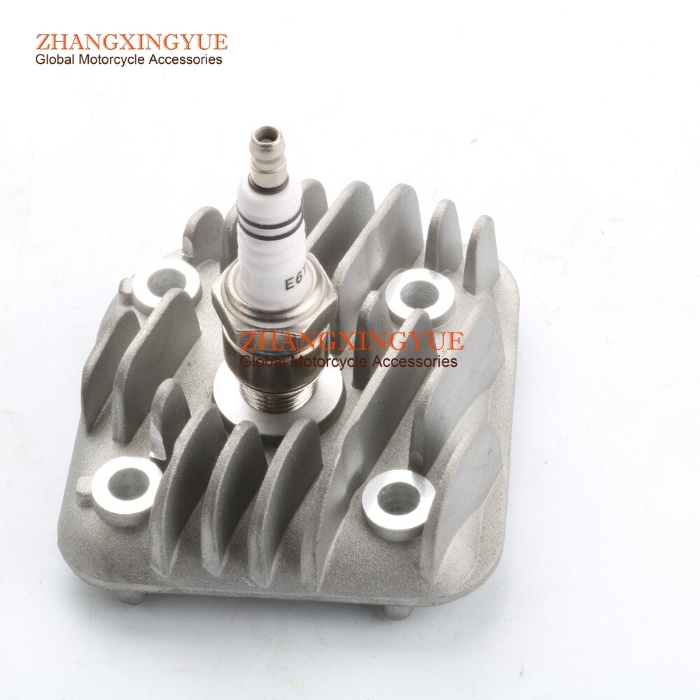 40mm-47mm 1PE40QMB ZYLINDERKOPF & E6TC zündkerzen für Yamaha Joggen-SERIE 50 92-91 4SC Joggen 50 R AC 02-13 Neos 50 97-13 5AD Einfach 2 T