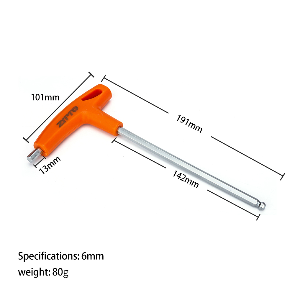 ZTTO llave hexagonal Universal llave Allen herramienta de mano 2/2, 5/3/4/5/6/8/10mm adaptador de presión rápida bola/cabeza plana acero cromado: Marrón