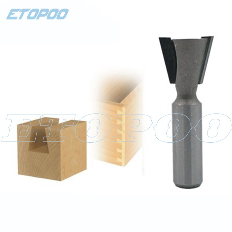 6.35mm Shank Dovetail Joint Router Bits Set Dovetail Shank kit Woodworking Engraving Bit Milling Cutter for Wood