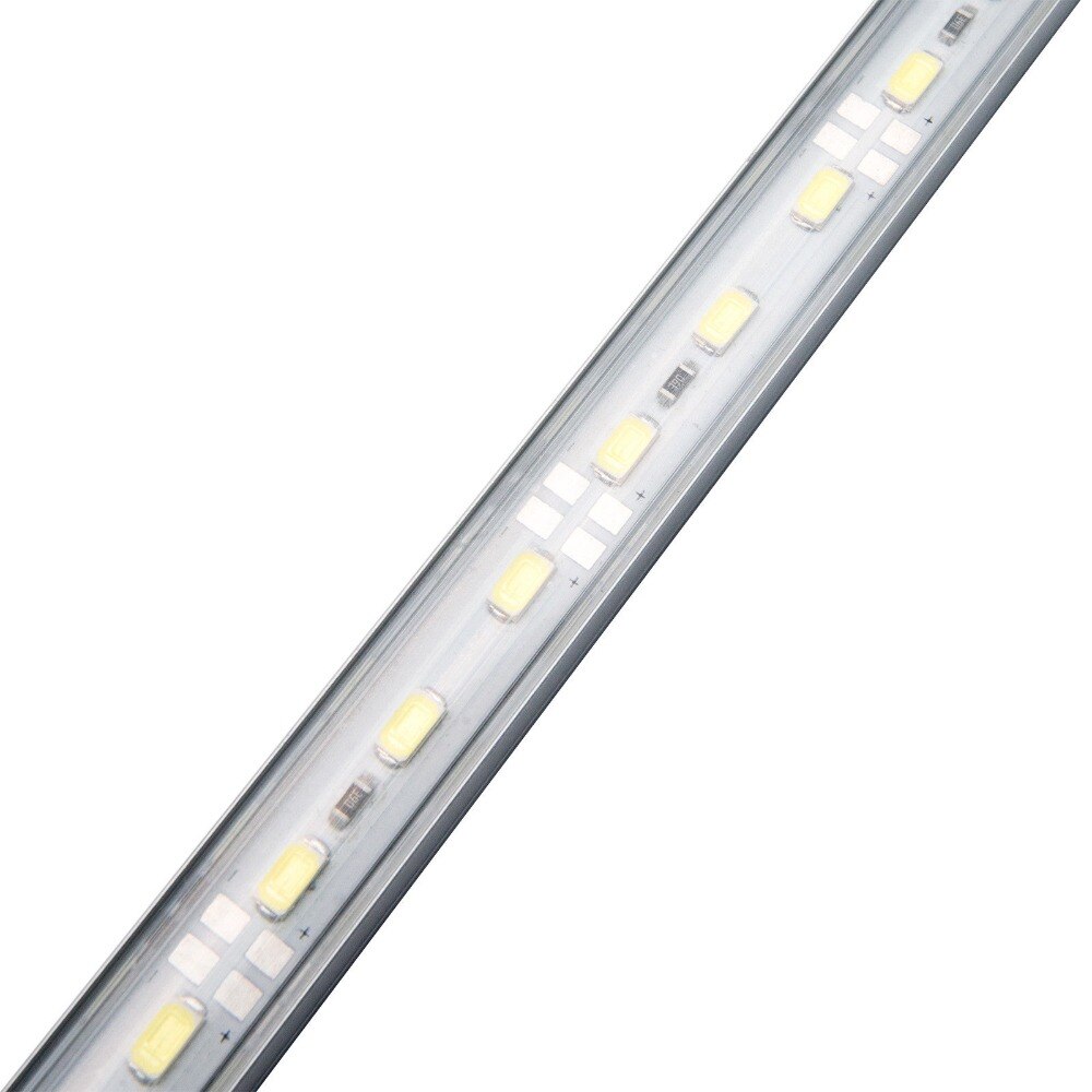 2x 12V 15 LED Car Interior White Strip Lights Bar Lamp Car Van Caravan Boat Home