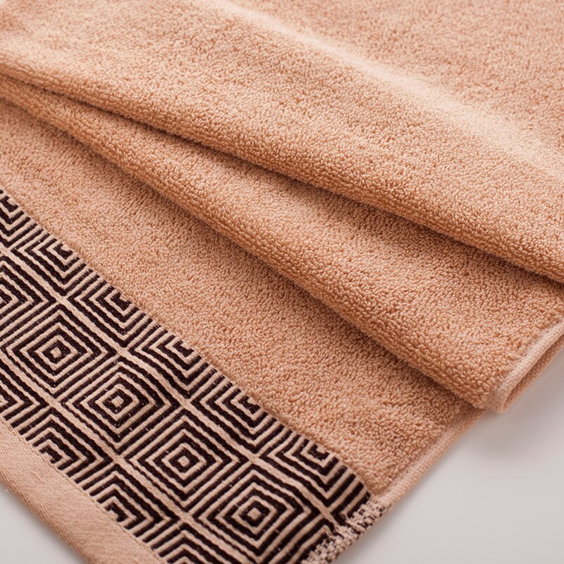 Toalla de algodón suave de tejido Jacquard de 33x74cm para la limpieza del hogar, Toalla de baño de playa para el cabello, productos multifunción para adultos
