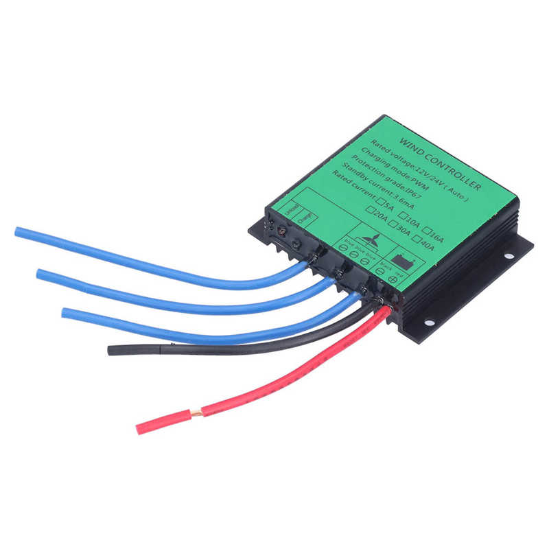 Winds Generator Regulator 100W‑400W Wind Turbine Controller with LED Indicators for Power Generation Equipment