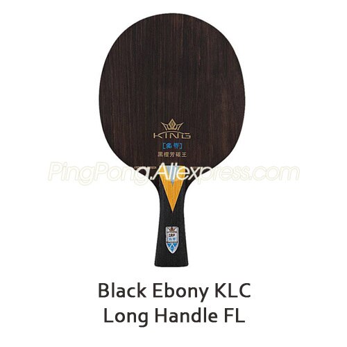 Amistad 729 rey ébano KLC hoja de tenis de mesa 729 palisandro ALC raqueta ébano Ping Pong Bat / Paddle: Black Ebony FL