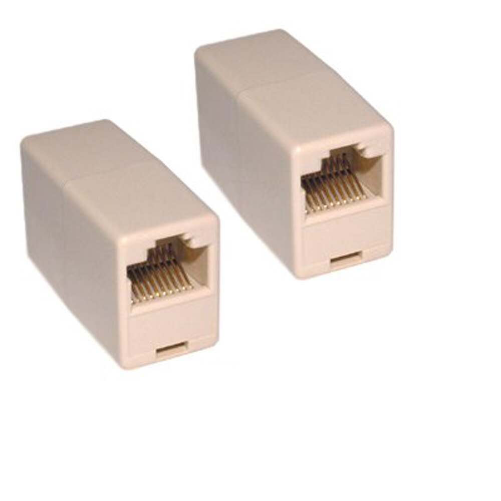 ! 10 Pcs Cat 5e Network Patch Ethernet RJ45 Coupler Joiner Adapter Converters