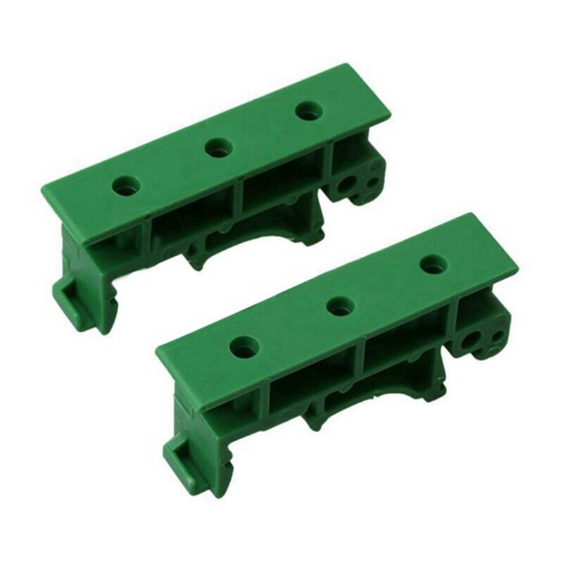 20Pcs DRG-01 PCB For DIN 35 Rail Mount Mounting Support Adapter Circuit Board Bracket Holder Carrier Clips Connectors