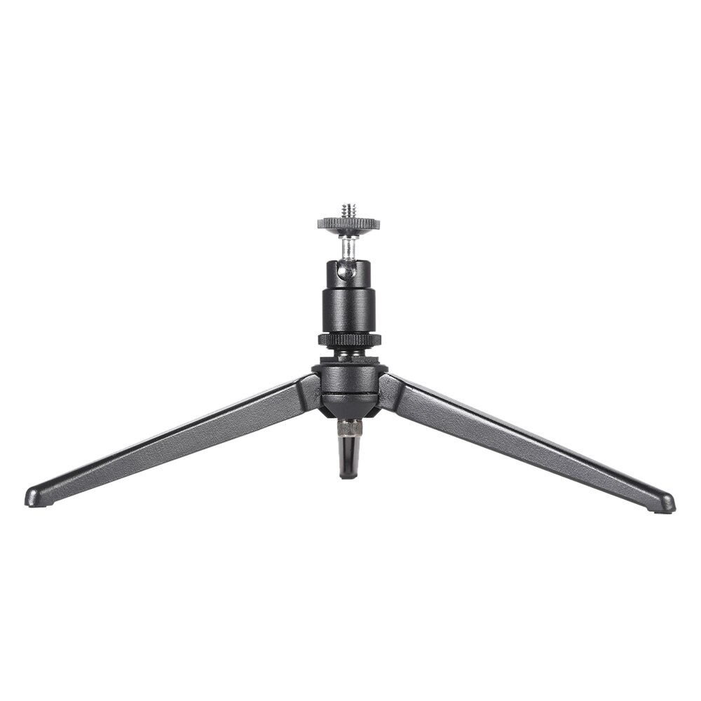 Mini Portable Aluminum Alloy Table Top Tripod with Swivel Ballhead for Smartphones Camera Mount Monopod Self-portrait Stick