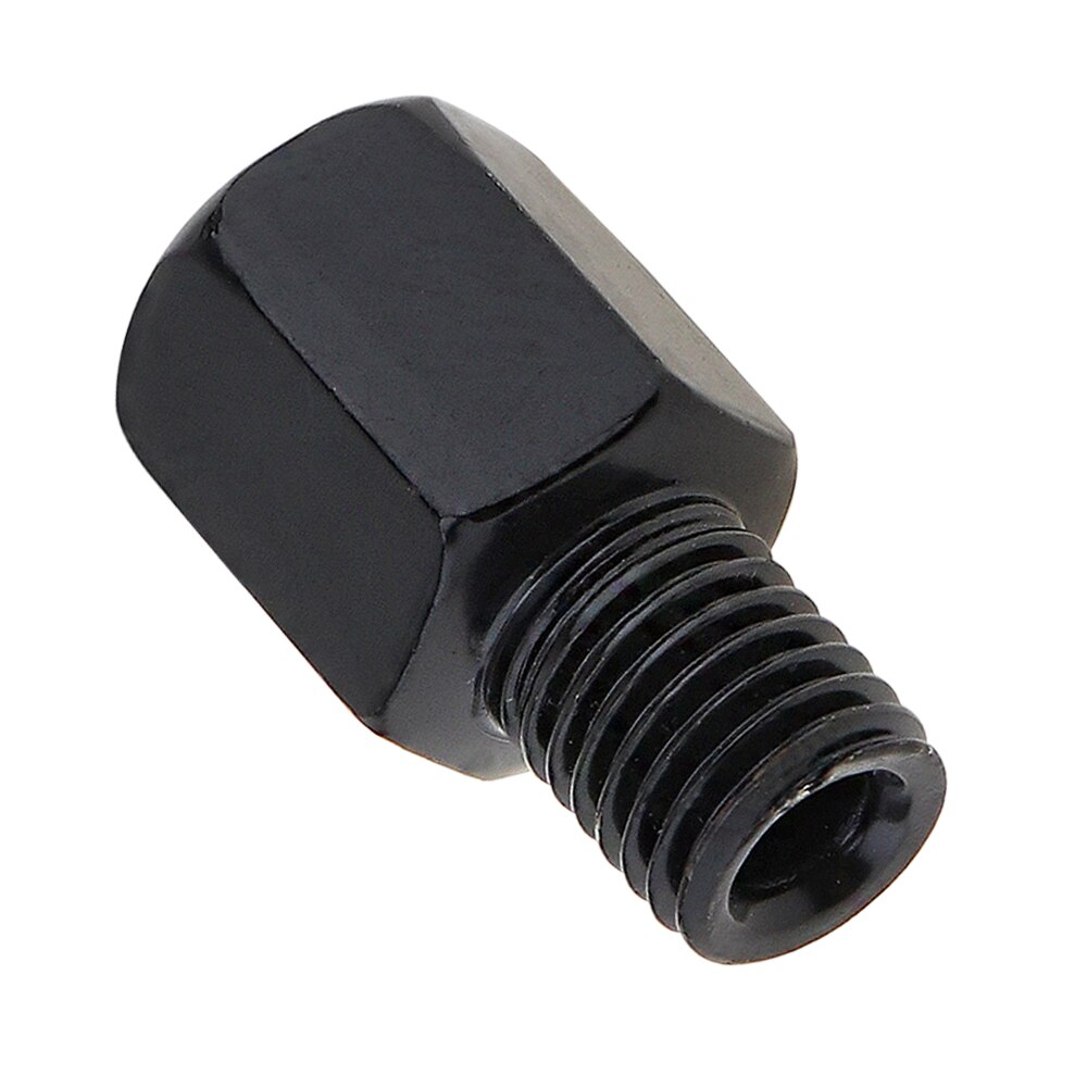 1 Pcs Black Motorcycle Rear Mirror Adapters 10MM 8MM Clockwise Anti-clockwise Right Left hand thread Changing Screw