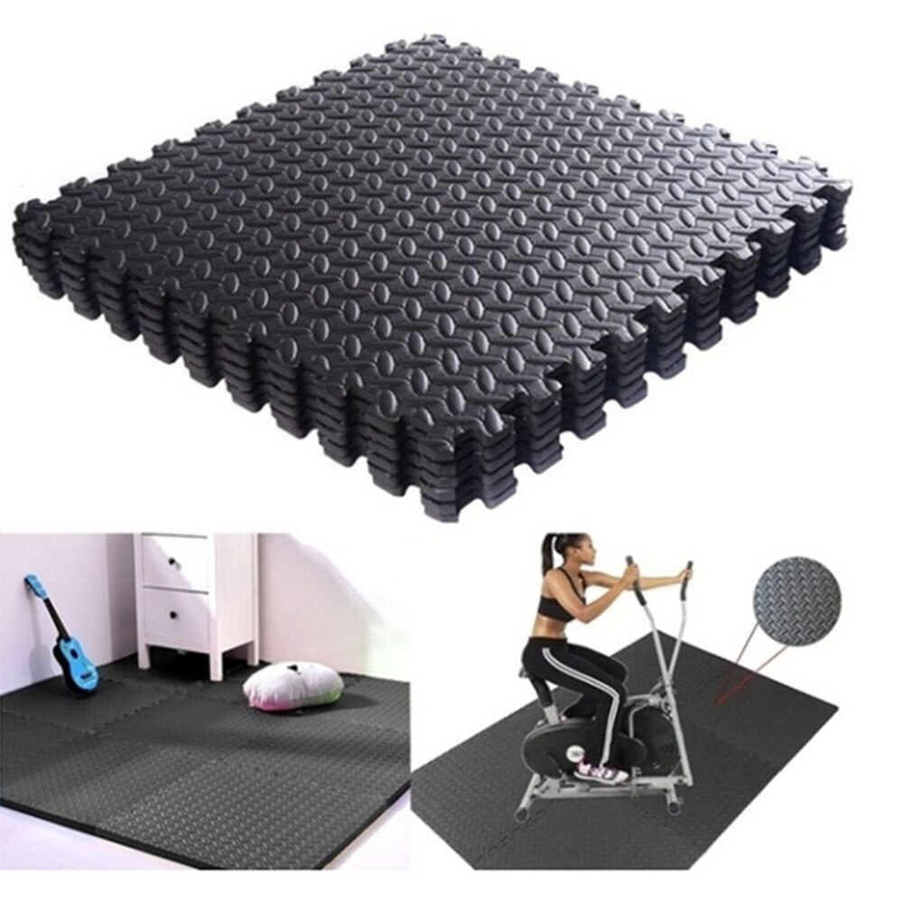 8/10/12/16 stk 30*30*1.2cm skjøteteppematte fitness sklisikker yogamatte gym hjemmetreningsmatte treningsunderlag gulvbeskyttelsesmatte