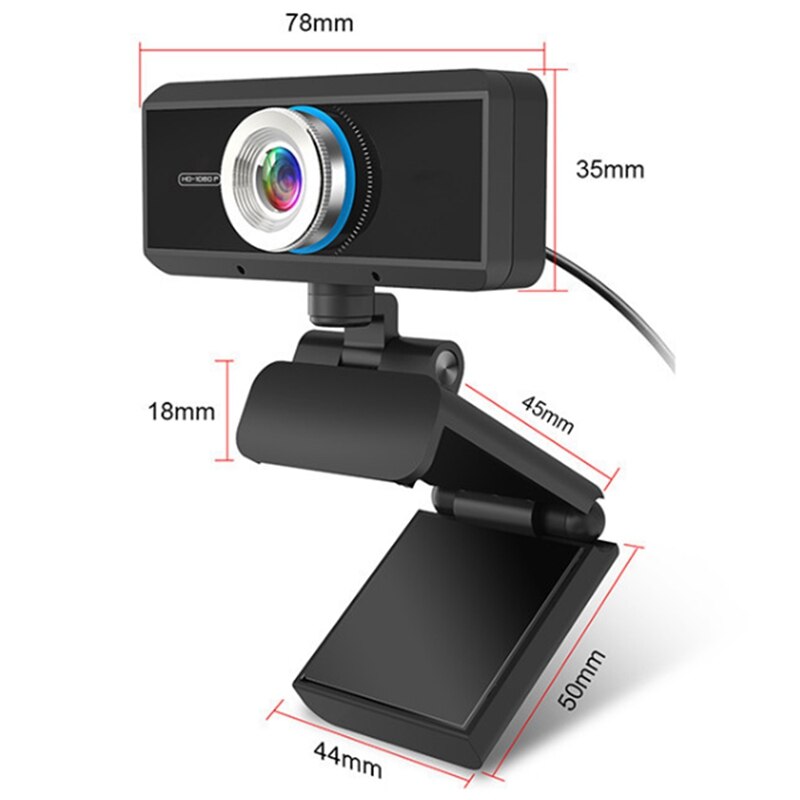 USB HD 1080P Webcam costruito-in Microfono di Alta-fine Chiamata video Del computer Periferiche ragnatela Della Macchina Fotografica per Youtube PC Del computer Portatile