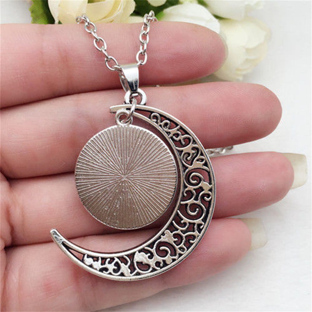 Collar de 12 constelaciones de astrología y horóscopo, colgante de cristal de Luna, collar del zodiaco para mujeres y hombres, de joyería de cumpleaños