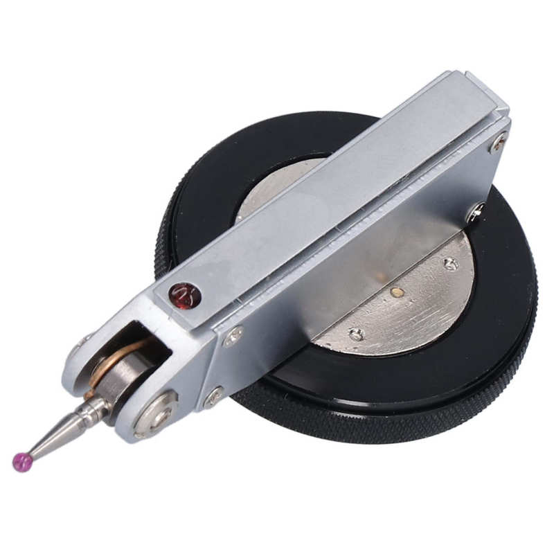 Digital Caliper Dial Indicator Stainless Steel 0 to 0.2mm Leverage Shockproof Measuring Gauge with Ruby Probe Micrometer