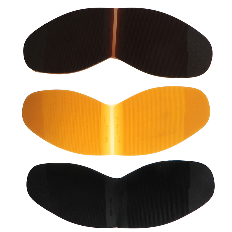 1 Pair Rubber Shoes Repair Sole Outsoles For Shoes Anti-slip Wear Resistant Man Women DIY Stick-up Shoe Protector Forefoot Pad