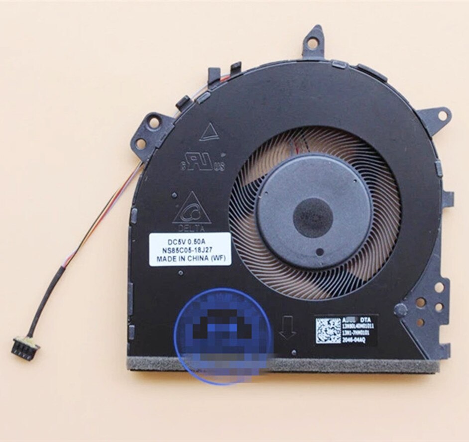 Ventilateur de refroidissement cpu pour ASUS VivoBook 17 X712F X712FA M712DA S712FA DC 5V 0.50A, , original