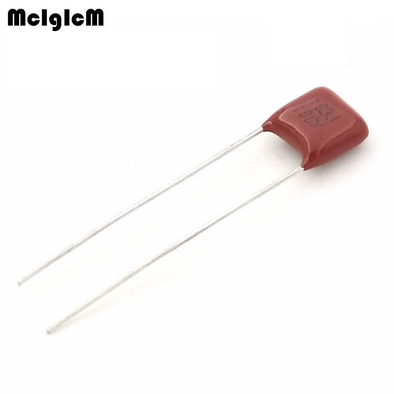 MCIGICM 1000 pcs 103 10nF 100V CBB Polypropylene film capacitor pitch 5mm 103 10nF 100V