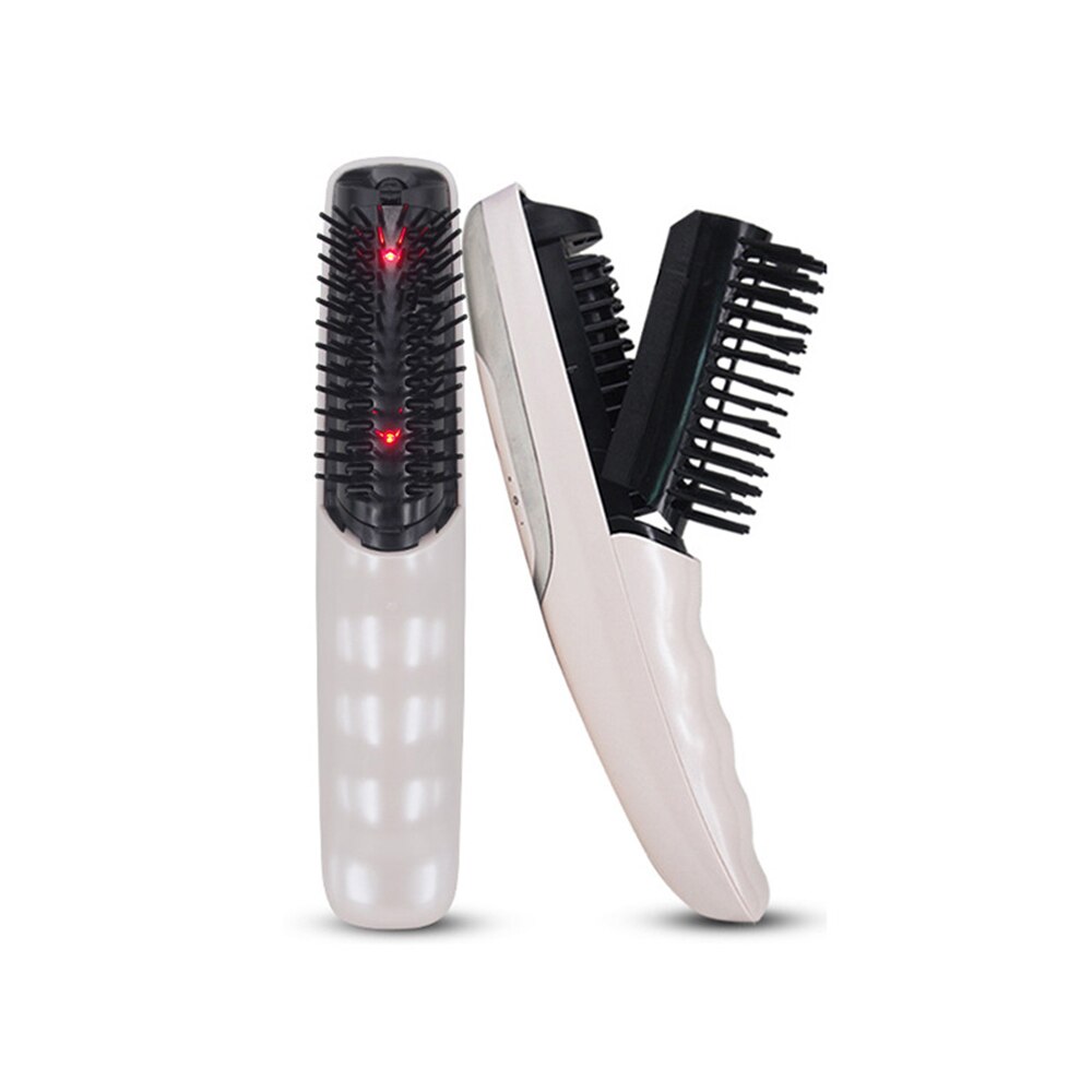 Hair Growth Care Electric Wireless Infrared Ray Massage Comb Hair follicle Stimulate Anti Dense Anti Hair-loss Head Massager: Default Title