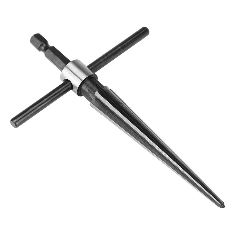 Escariador cónico de 3-13mm, herramienta de corte de carpintería, broca de núcleo, Ream
