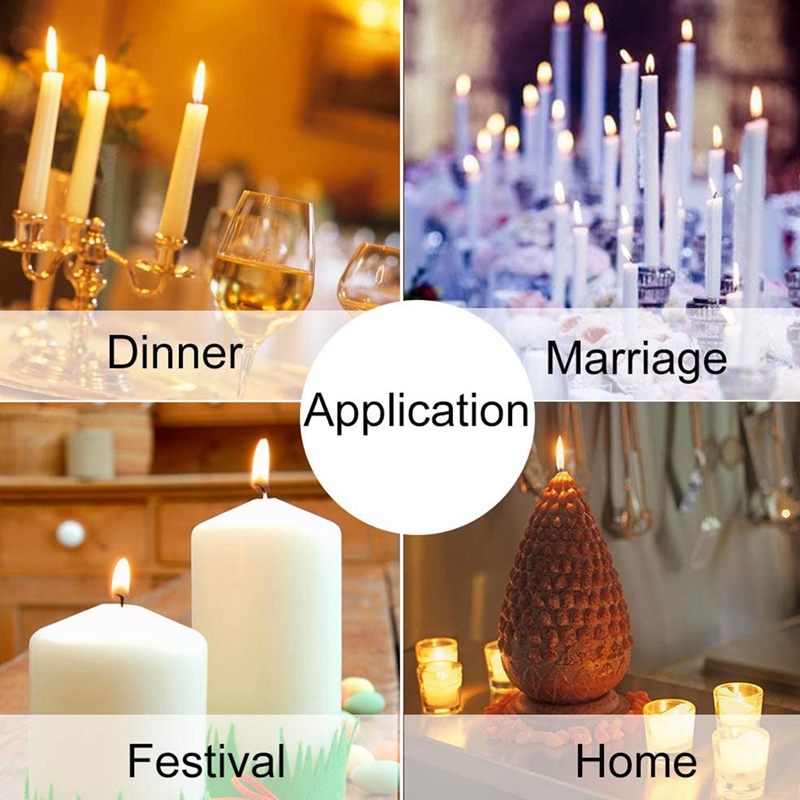 206PCS Candle Making Kit DIY Candle Making Tool Stainless Steel Wax Pot Scale Wax Cup Set