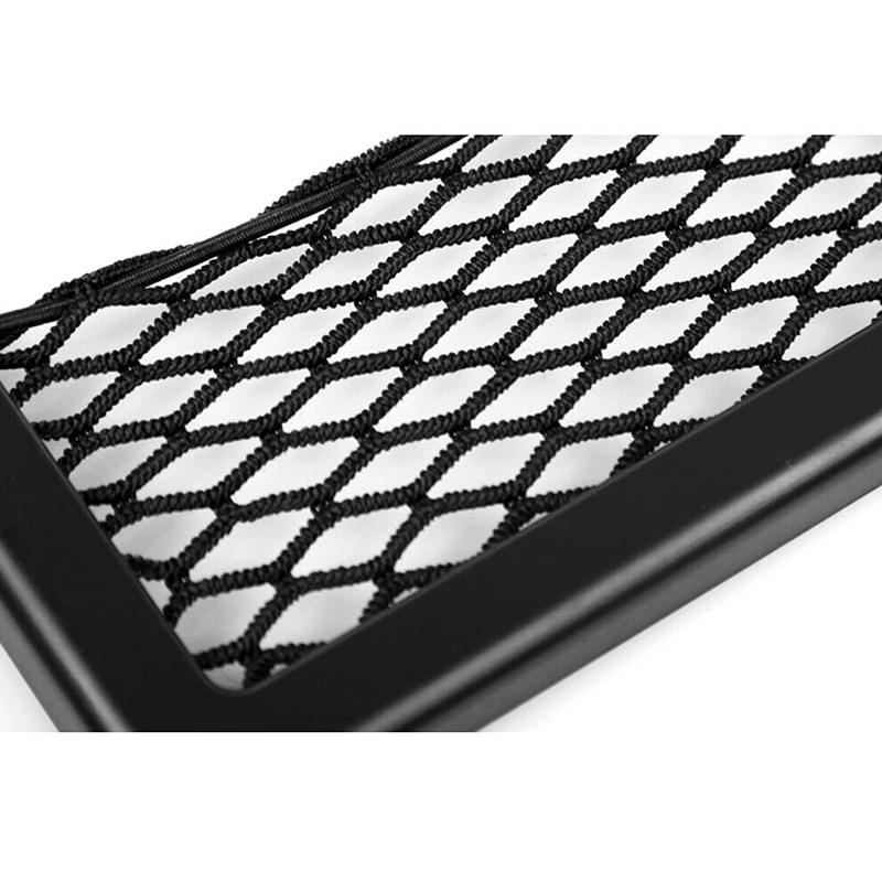 Universele Netto Zak Kofferbak Achter Bagage Auto String Auto Voertuig Deur Zwarte Mobiele Opbergvak Houder