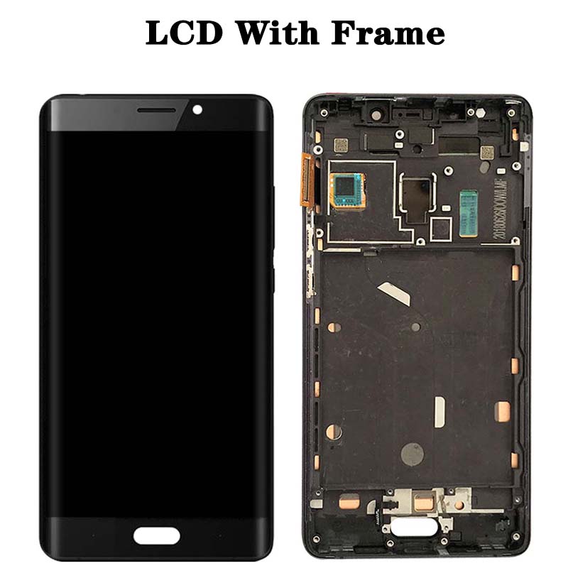 100% Original For XIAOMI Mi Note 2 LCD Display 10 point Touch Screen Digitizer With Frame For Xiaomi Note 2 Mi Note 2 201521 LCD