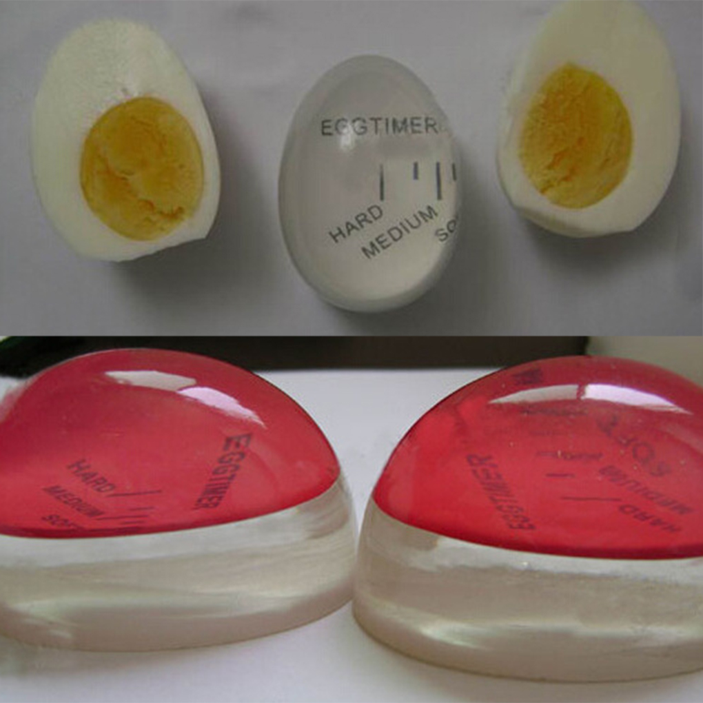 1pcs Colour Changing Egg Timer Perfect Boiled Eggs By Temperature Kitchen Helper