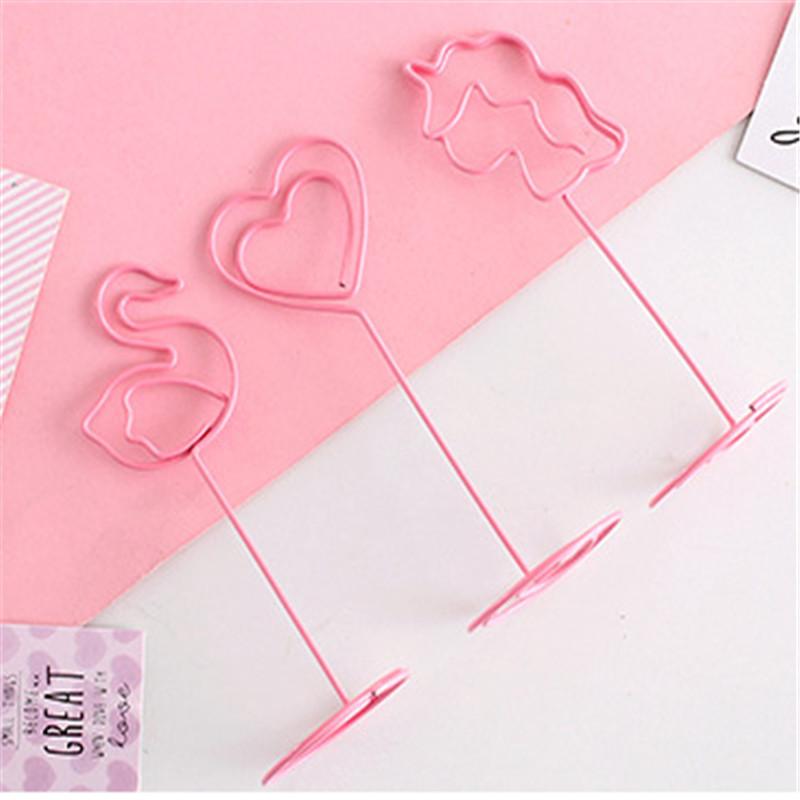 Stationery Desk Notes Clips Wedding Favors Place Card Table Photo Memo Number Name Clips Message Clips Kids Folder Holder