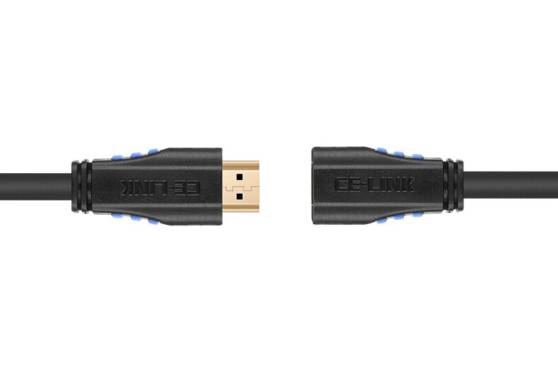 HYWL005 4N OFC HDMI 2.0 cable HiFi hi-end hiend standard to standard male to female 24K gold-plating plug HDMI