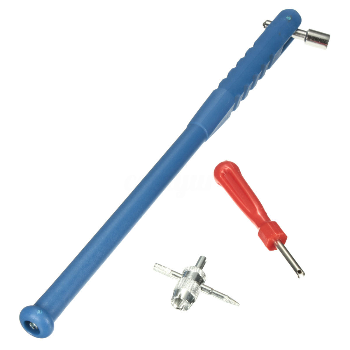 3Pc Car Motorcycle Tire Valve Stem Puller Installer Tool Valve Tube Stem Extractor Metal Tire Repair Tools