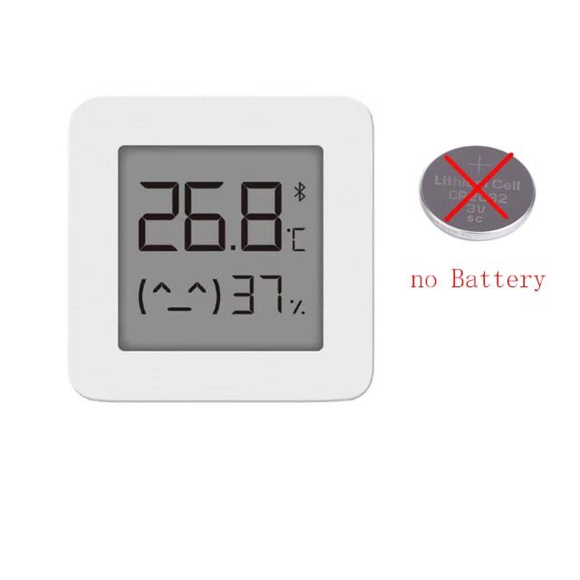 Termómetro higrómetro digital eléctrico inteligente inalámbrico xiaomi mijia 2 con bluetooth disponible en stock. funciona con la aplicación mijia.: 1 pieza sin batería