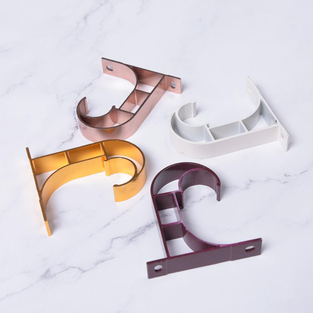 6 pièces pratique plafond tringle à rideau Installation crochet cintre Support de rangement Support accessoires