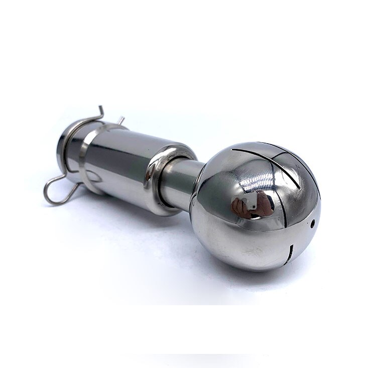 19mm 25mm 32mm 38mm 51mm Rotating Tank Cleaning CIP Nozzle bolt Rotary Stainless Steel Spray Ball For Tank Cleaning Connector