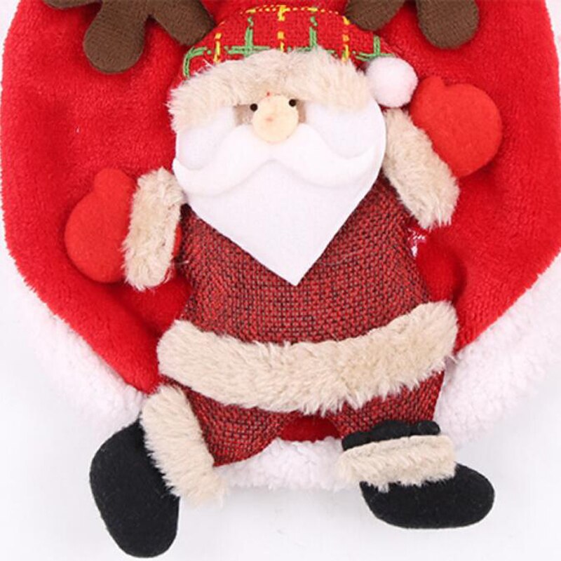Manteau de noël chien noël chiot | Noël, rennes à capuche, Costume de chiens roupa cachorro pour Bichon chat XS S M L XL XXL